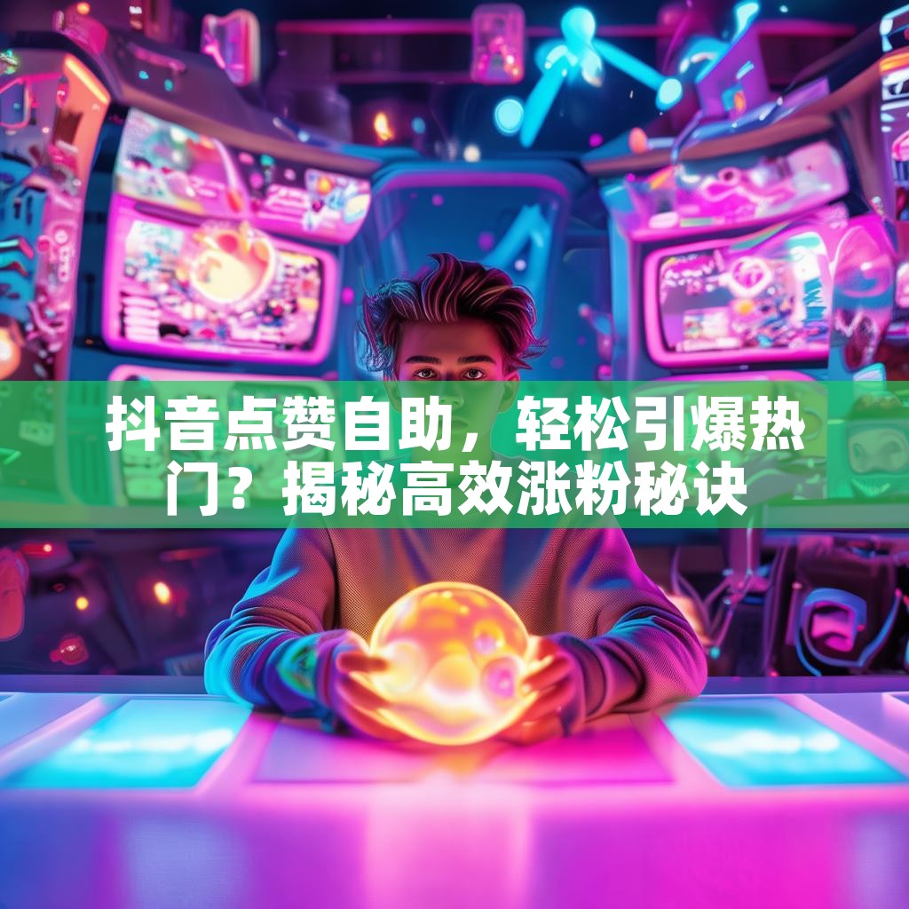 抖音点赞自助，轻松引爆热门？揭秘高效涨粉秘诀