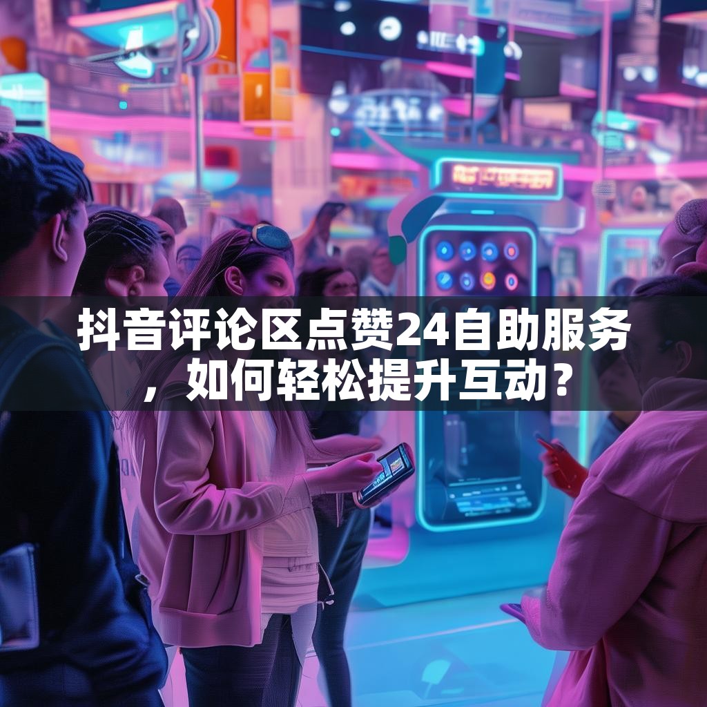 抖音评论区点赞24自助服务，如何轻松提升互动？