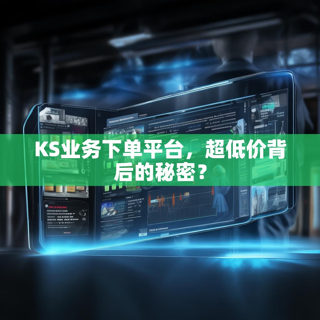 KS业务下单平台，超低价背后的秘密？