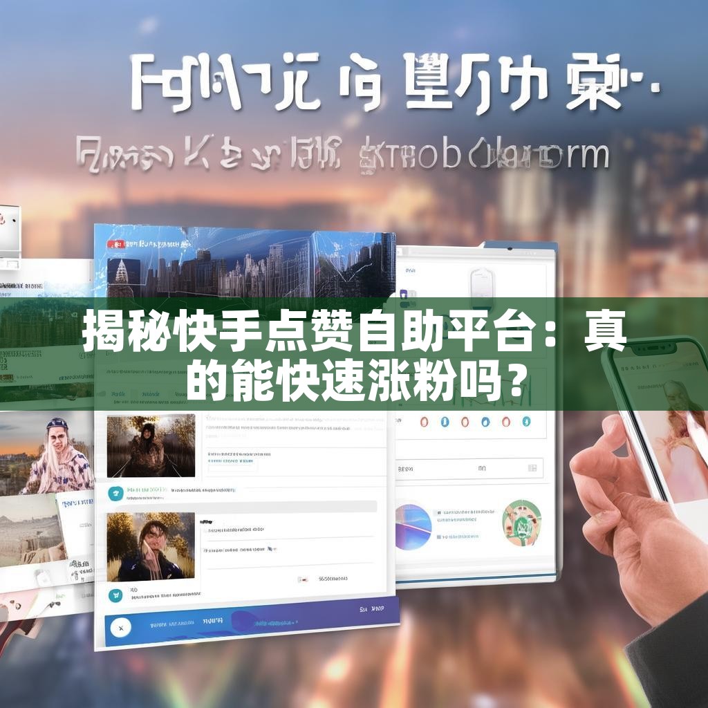 揭秘快手点赞自助平台：真的能快速涨粉吗？