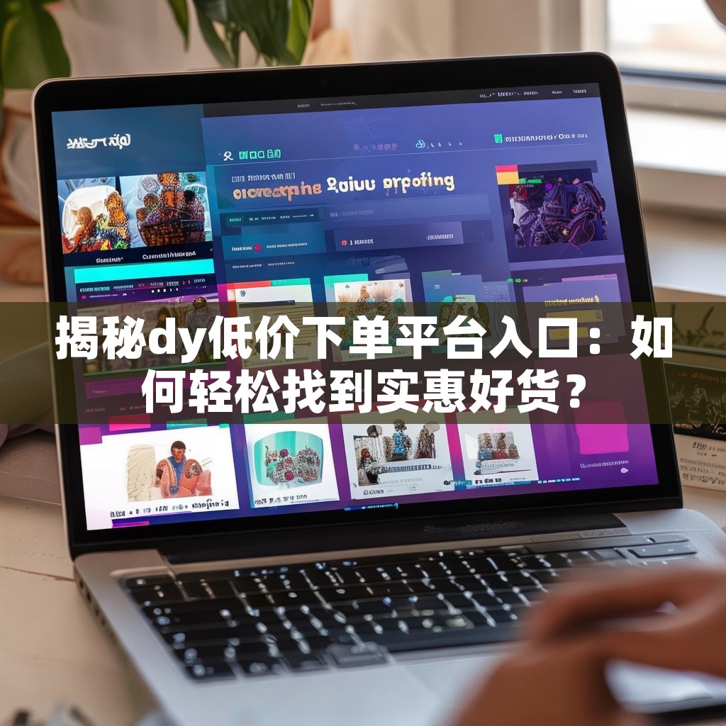 揭秘dy低价下单平台入口：如何轻松找到实惠好货？