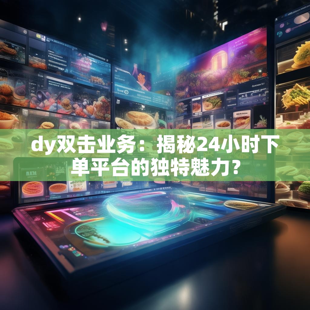 dy双击业务：揭秘24小时下单平台的独特魅力？