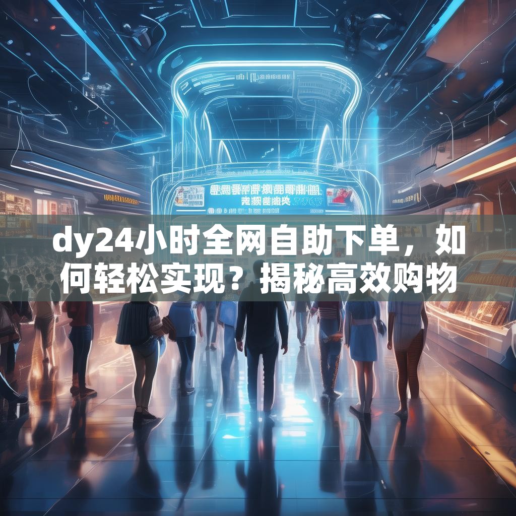 dy24小时全网自助下单，如何轻松实现？揭秘高效购物新方式！