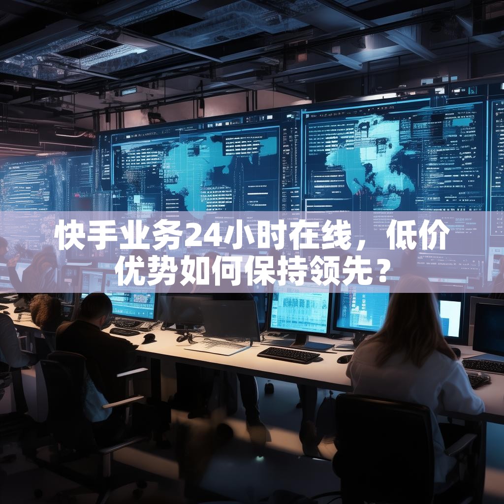 快手业务24小时在线，低价优势如何保持领先？