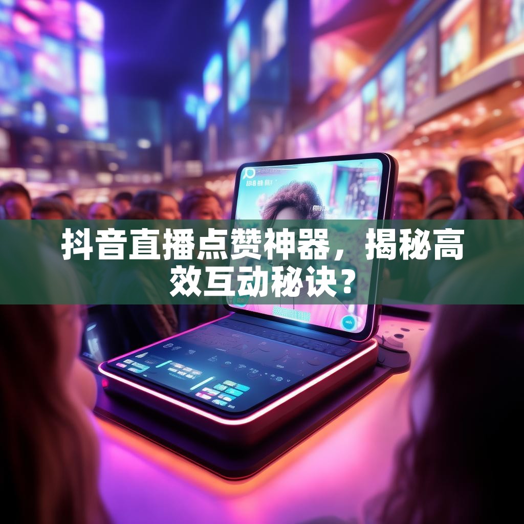 抖音直播点赞神器，揭秘高效互动秘诀？