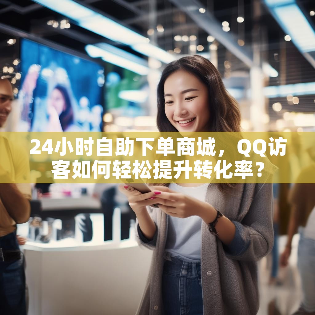24小时自助下单商城,QQ访客如何轻松提升转化率? 24小时自助下单商城,QQ访客如何轻松提升转化率?