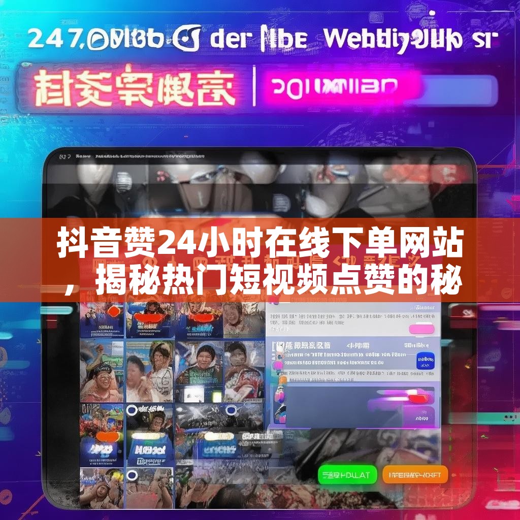 抖音赞24小时在线下单网站，揭秘热门短视频点赞的秘密？