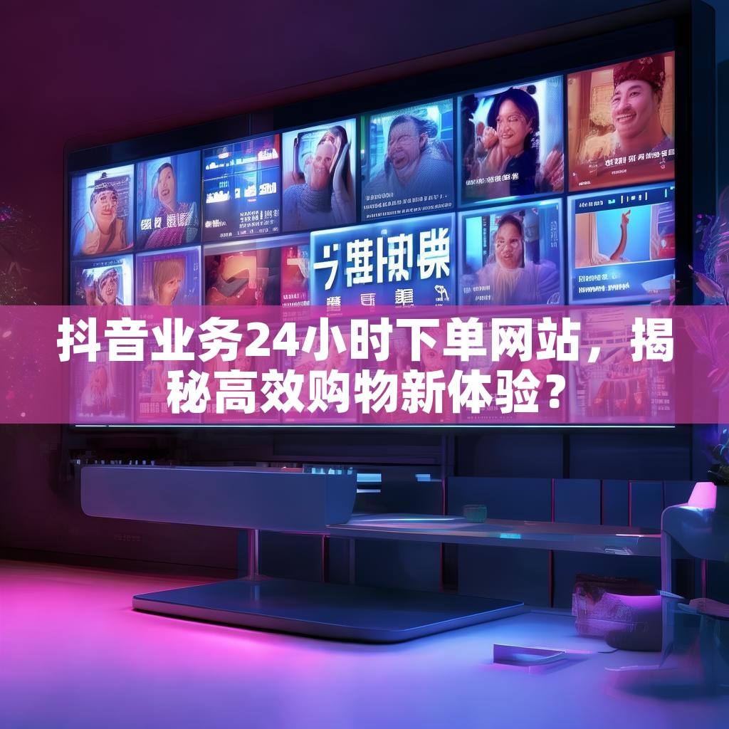 抖音业务24小时下单网站，揭秘高效购物新体验？