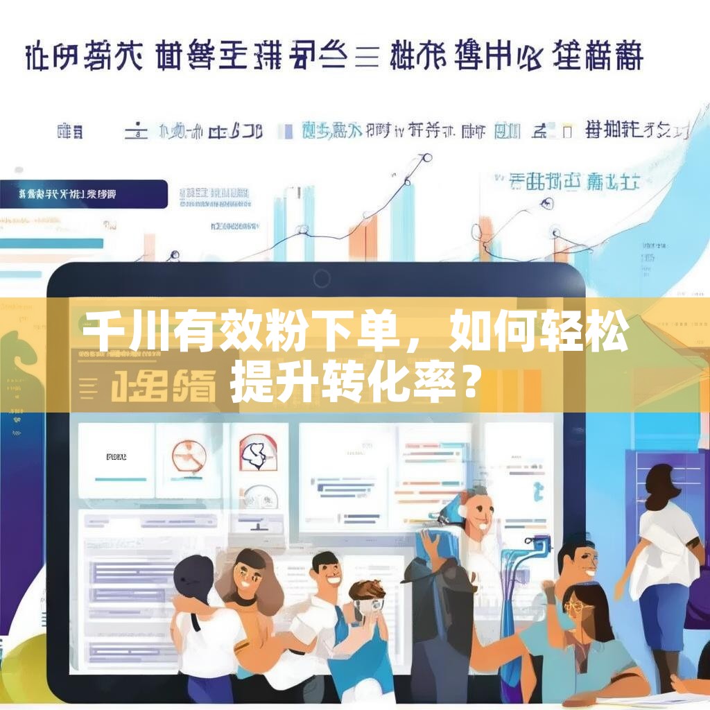 千川有效粉下单，如何轻松提升转化率？