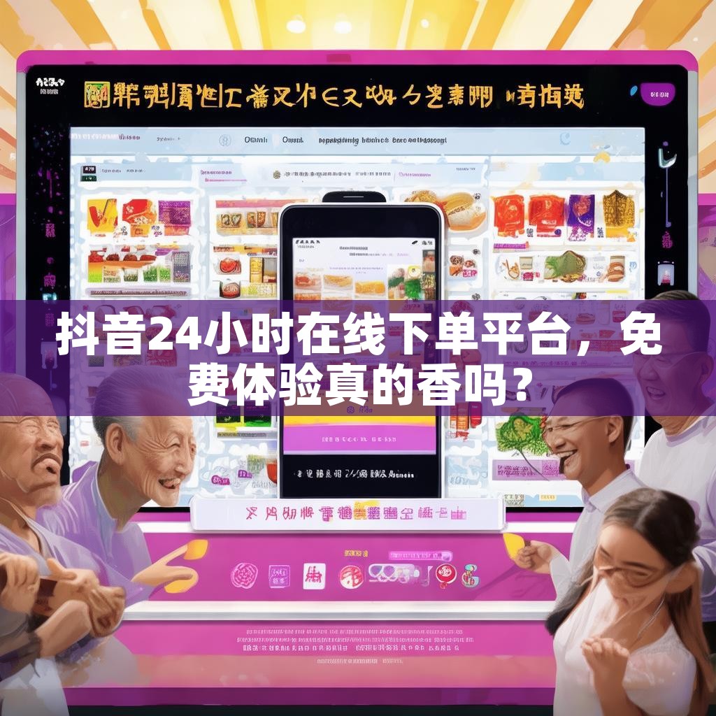 抖音24小时在线下单平台,免费体验真的香吗? 抖音24小时在线下单平台,免费体验真的香吗?