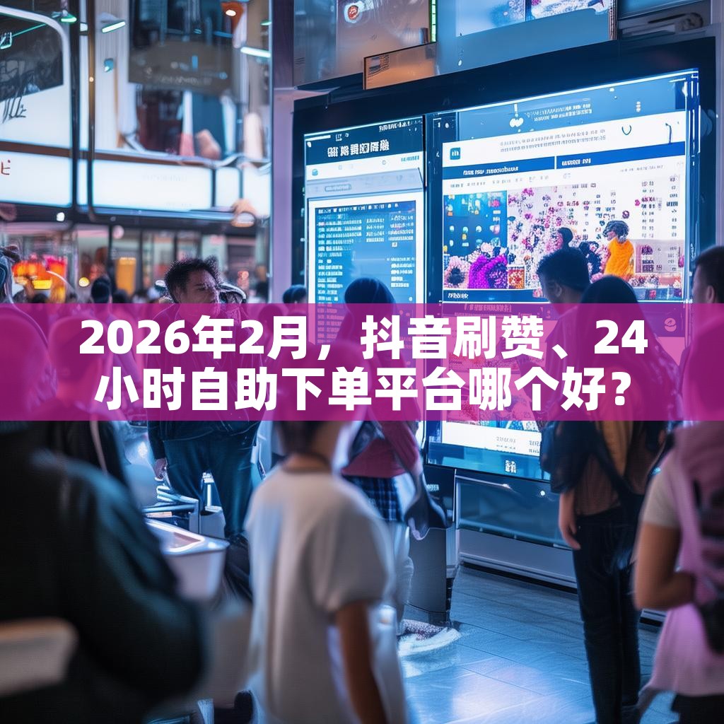 2026年2月，抖音刷赞、24小时自助下单平台哪个好？