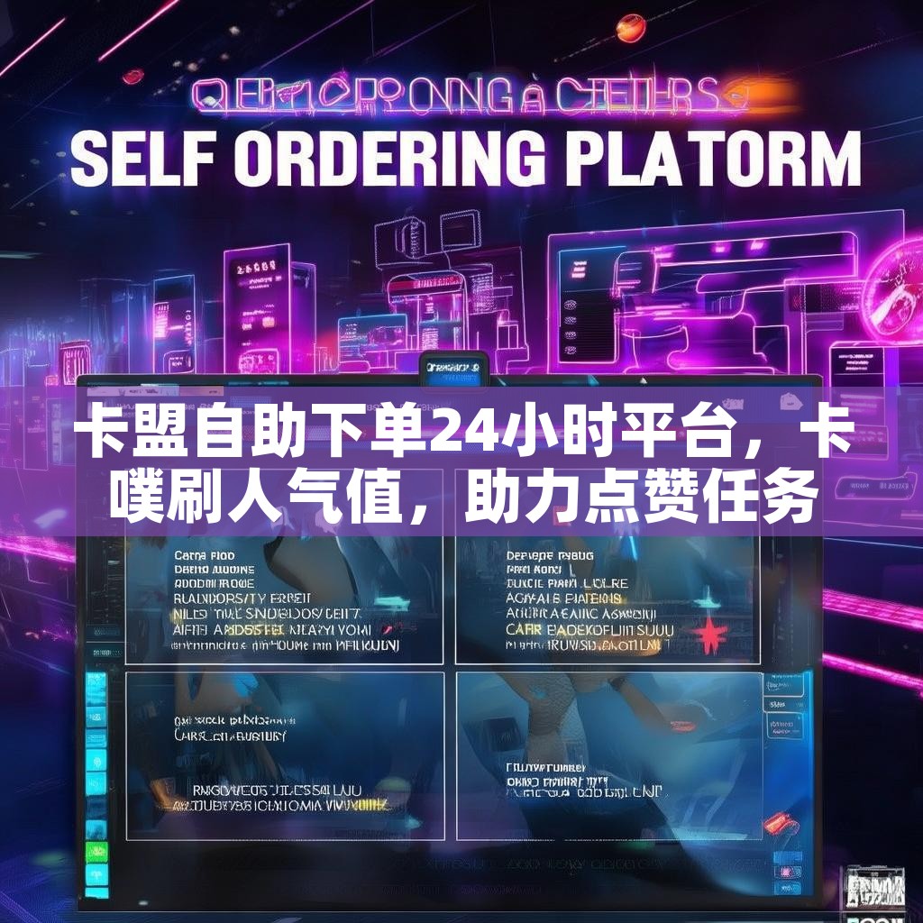 卡盟自助下单24小时平台，卡噗刷人气值，助力点赞任务发布，你还在等什么？