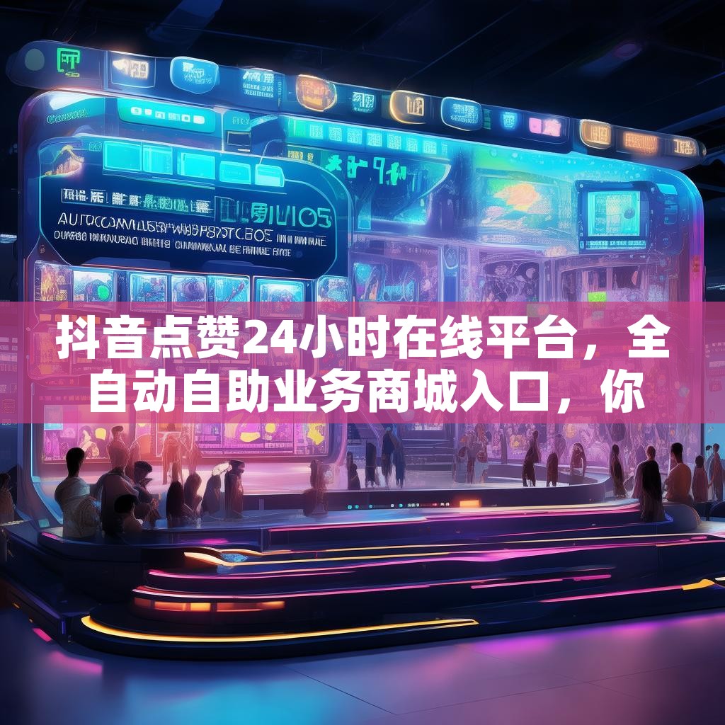 抖音点赞24小时在线平台，全自动自助业务商城入口，你get了吗？