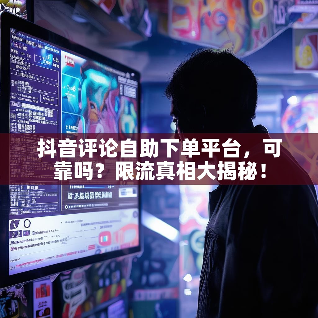 抖音评论自助下单平台，可靠吗？限流真相大揭秘！