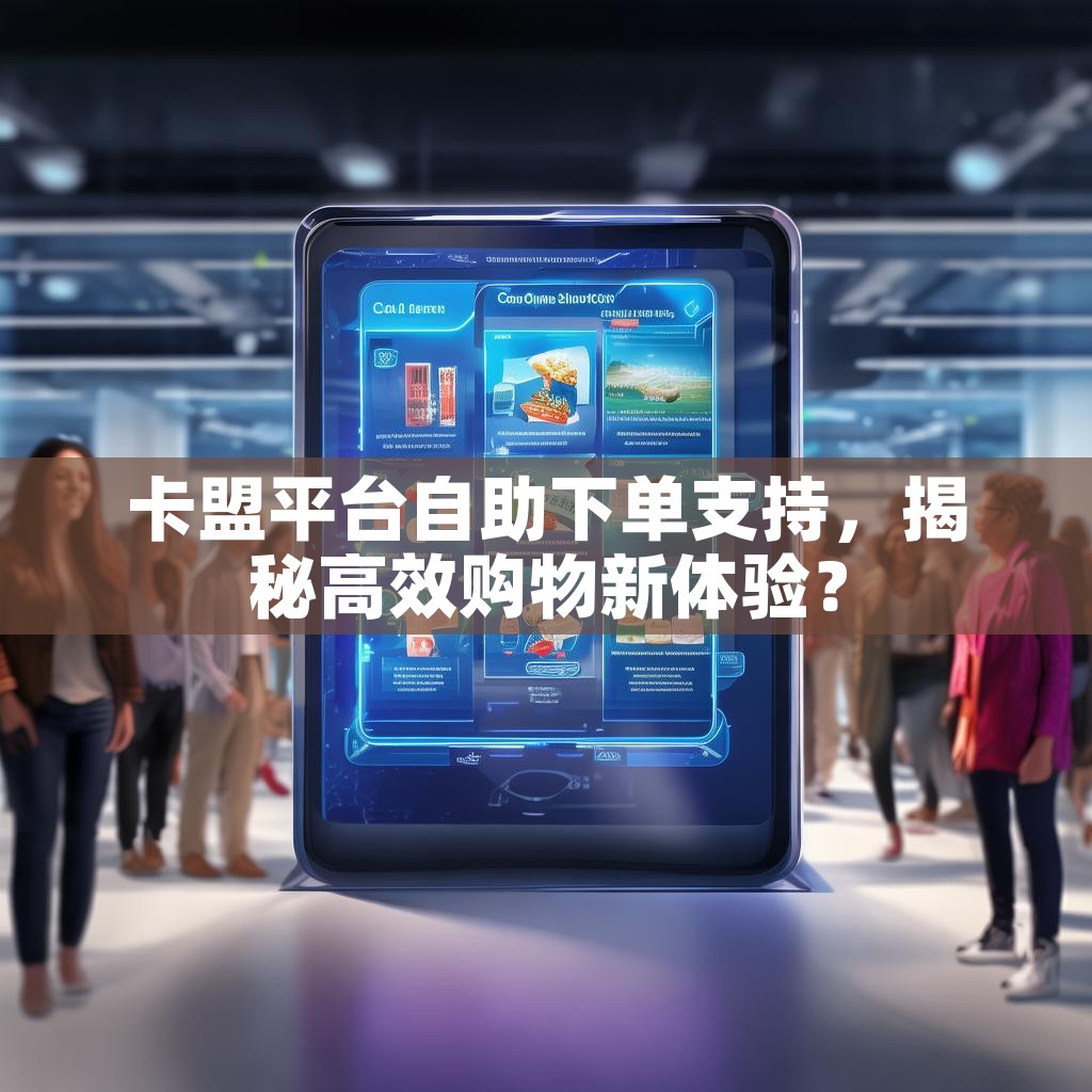 卡盟平台自助下单支持，揭秘高效购物新体验？