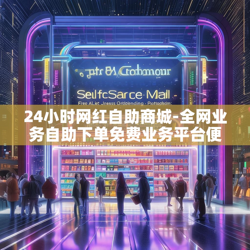 24小时网红自助商城-全网业务自助下单免费业务平台便宜