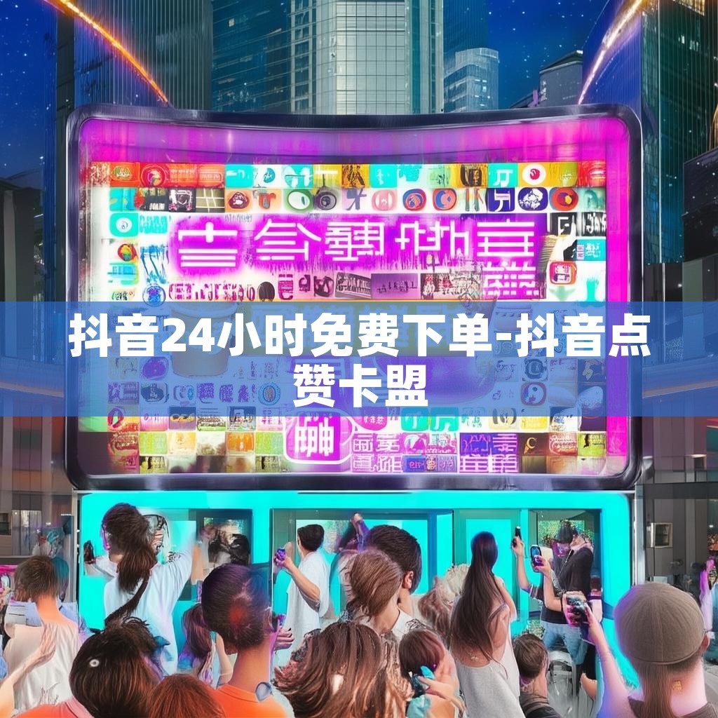 抖音24小时免费下单-抖音点赞卡盟