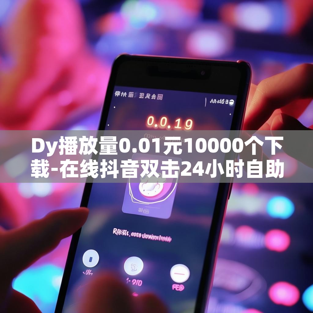 Dy播放量0.01元10000个下载-在线抖音双击24小时自助