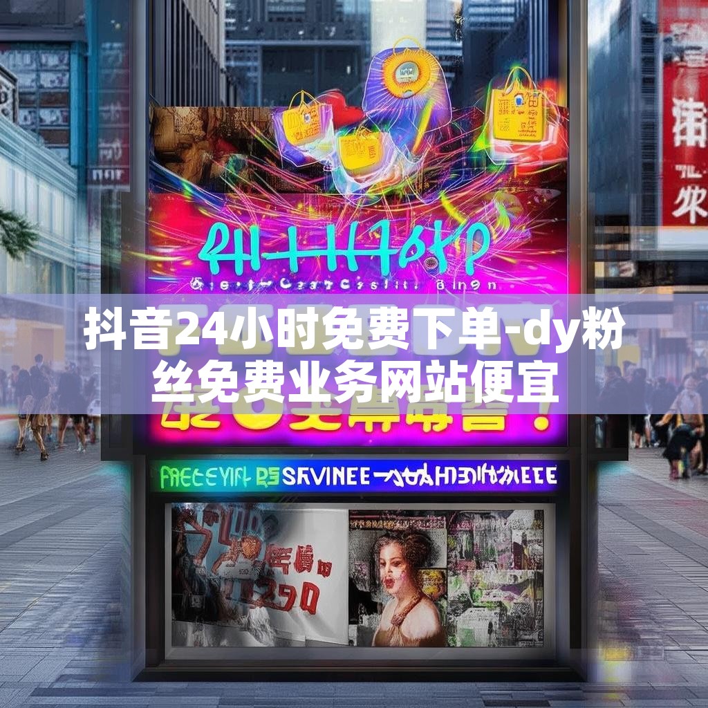 抖音24小时免费下单-dy粉丝免费业务网站便宜