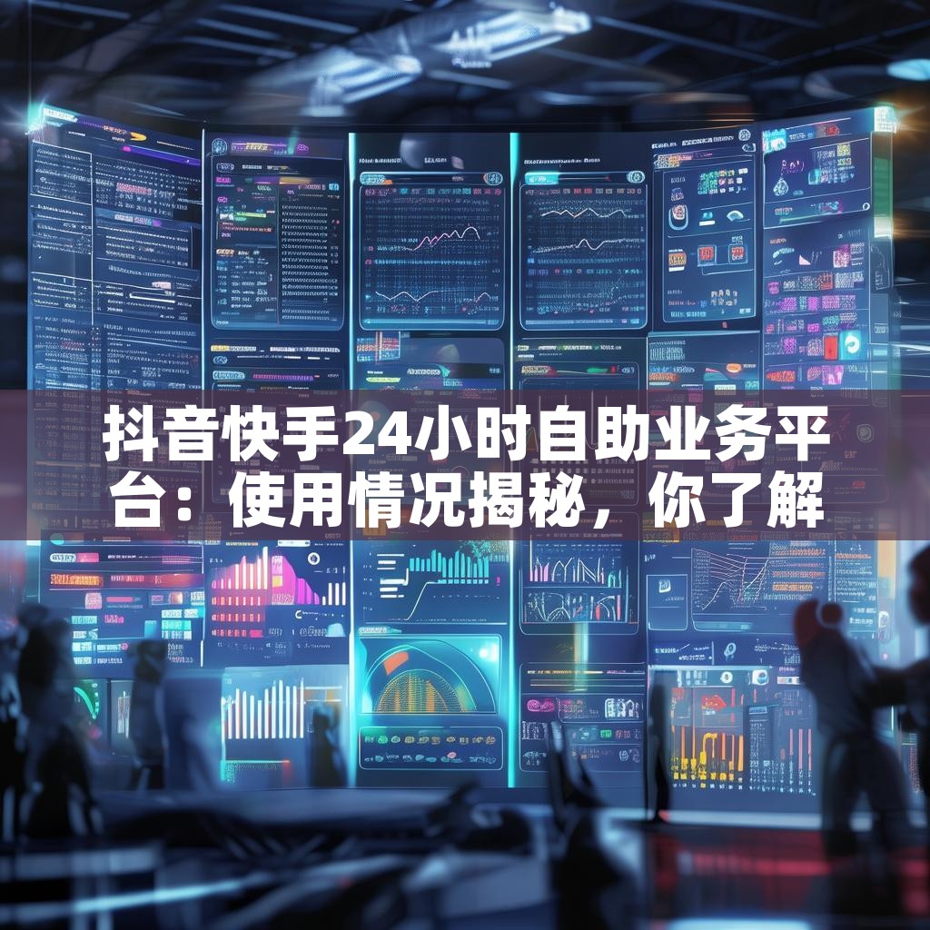 抖音快手24小时自助业务平台：使用情况揭秘，你了解多少？