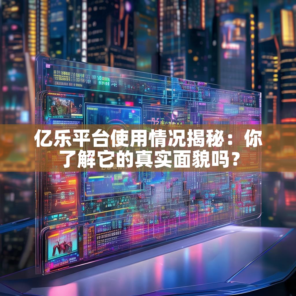 亿乐平台使用情况揭秘：你了解它的真实面貌吗？