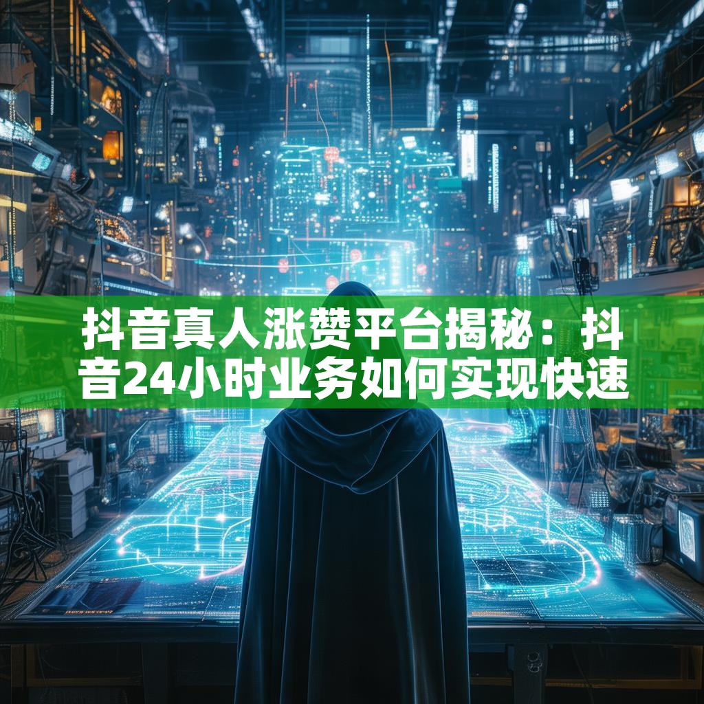 抖音真人涨赞平台揭秘：抖音24小时业务如何实现快速涨赞？