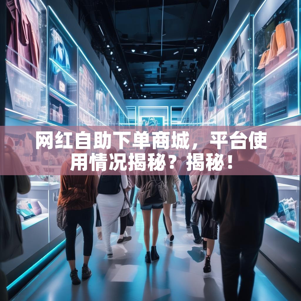 网红自助下单商城，平台使用情况揭秘？揭秘！